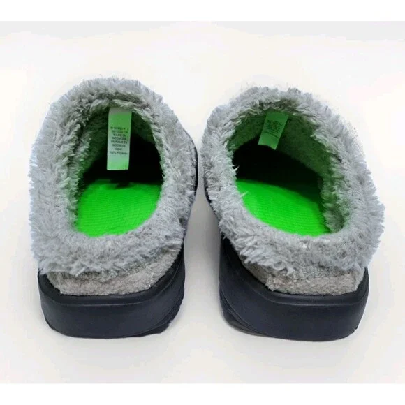 Oofos OOcoozie Mule Gray Slip On Shoe Slipper Women’s Size 10.5 Faux Fur Lined - Picture 7 of 9